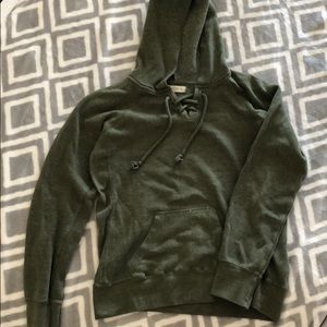 Army green sweatshirt